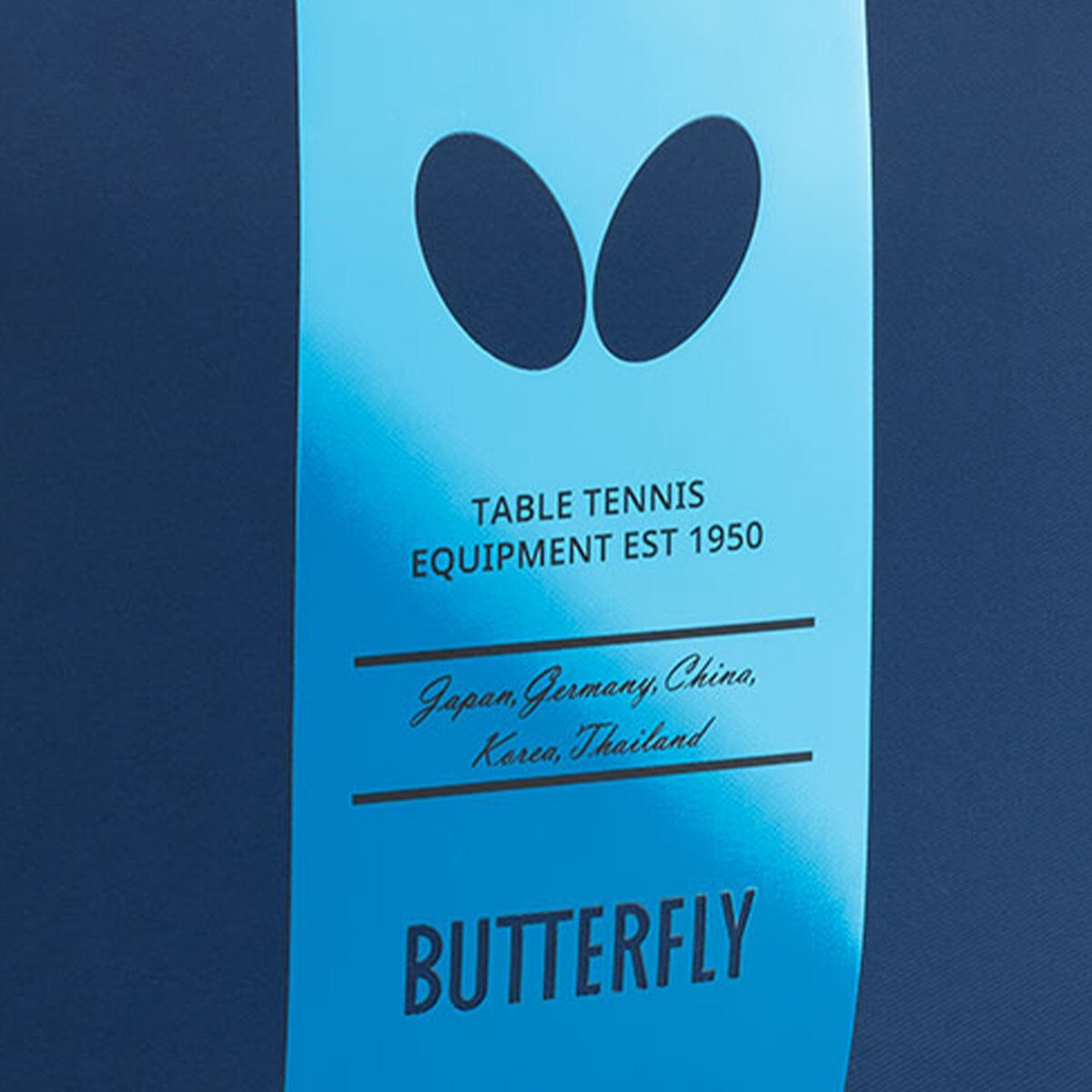 Butterfly Table Tennis BG Racket Case - Sky-Blue - Zoom